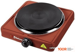 Настольная плита Sakura ПЭ-09 (КОРИЧНЕВЫЙ ГЛЯНЦЕВЫЙ) (181720)