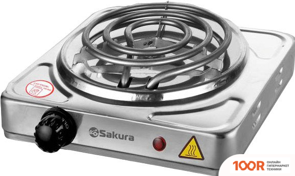 Настольная плита Sakura ПЭ-08Н (181717)