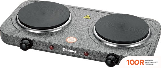Настольная плита Sakura ПЭ-04 (ГРАФИТ) (181711)