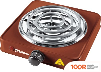 Настольная плита Sakura ПЭ-02 (КОРИЧНЕВЫЙ) (181703)