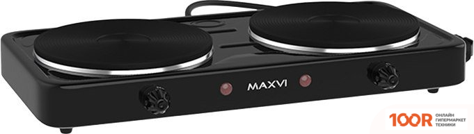 Настольная плита Maxvi HE211 (ЧЕРНЫЙ) (181655)