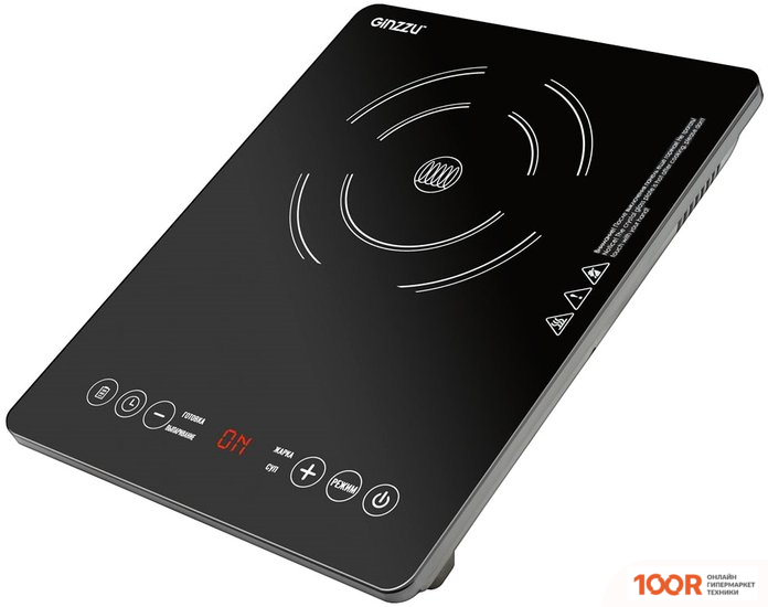 Настольная плита Ginzzu HCI-139 (181476)
