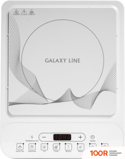 Настольная плита Galaxy Line GL3060 (БЕЛЫЙ) (181444)