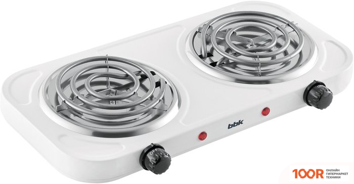 Настольная плита BBK BHP-101 (БЕЛЫЙ) (181329)