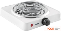 Настольная плита BBK BHP-100 (БЕЛЫЙ) (181328)