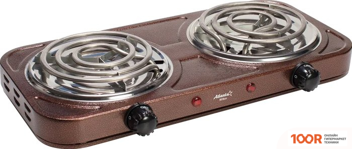 Настольная плита Atlanta ATH-1737 (КОРИЧНЕВЫЙ) (181316)