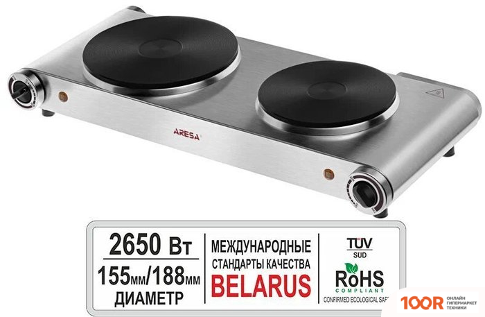 Настольная плита Aresa AR-4702 (181310)