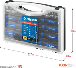 Зубр ПРОФЕССИОНАЛ-11 25241 (11 ПРЕДМЕТОВ) (180839)