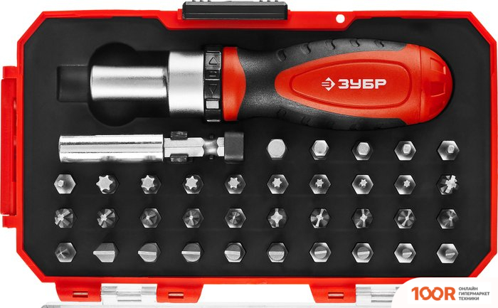 Зубр 25164-H37 (37 ПРЕДМЕТОВ) (180785)