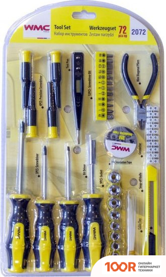 WMC Tools 2072 (72 ПРЕДМЕТА) (180639)