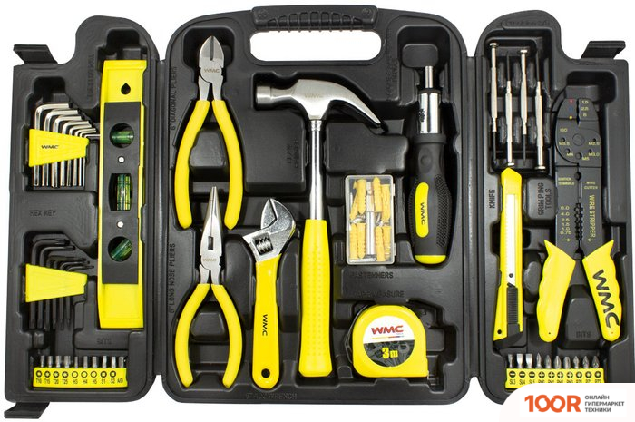WMC Tools 10130 (130 ПРЕДМЕТОВ) (180599)