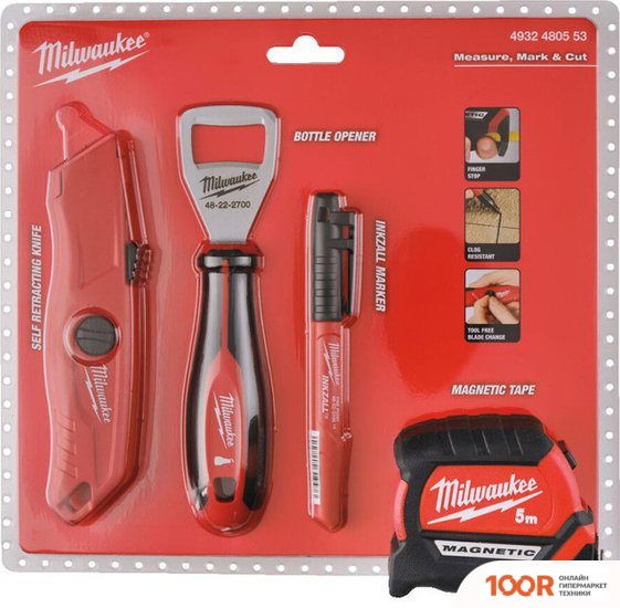 Milwaukee 4932480553 (4 ПРЕДМЕТА) (179833)