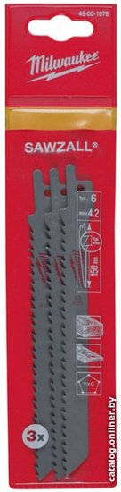 Milwaukee 48001076 (3 ПРЕДМЕТА) (179780)