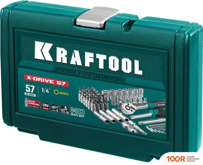 KRAFTOOL 27885-H57 (57 ПРЕДМЕТОВ) (179680)