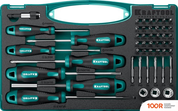 KRAFTOOL 25815 (50 ПРЕДМЕТОВ) (179671)