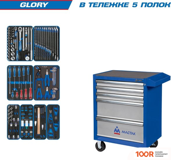 King Tony GLORY 934-152AMB (152 ПРЕДМЕТА) (179632)