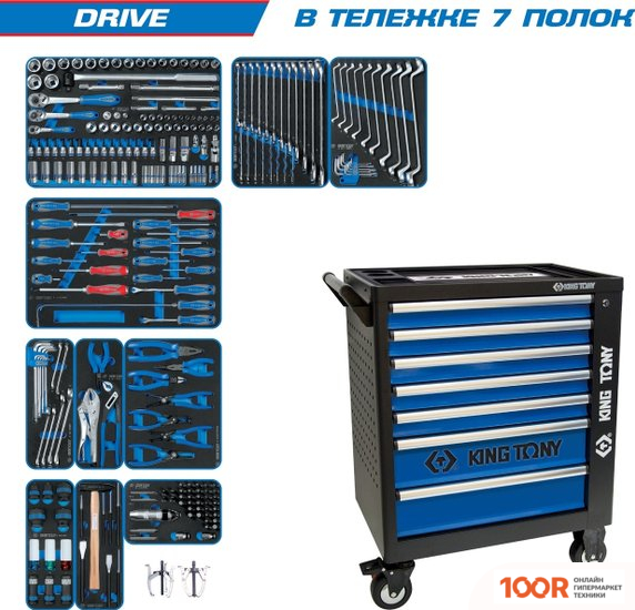 King Tony DRIVE 9G35-251MRV (251 ПРЕДМЕТ) (179625)