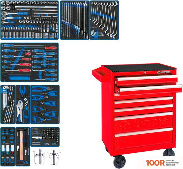 King Tony DRIVE 934-251MRV (251 ПРЕДМЕТ) (179623)