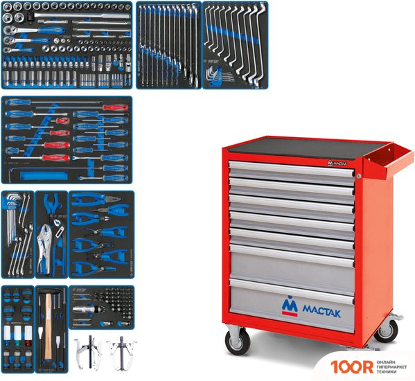 King Tony DRIVE 934-251AMR (251 ПРЕДМЕТ) (179622)