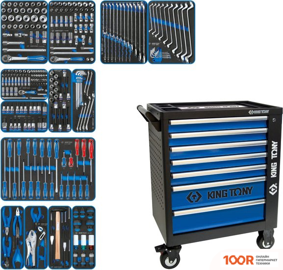 King Tony 9G35-286MRV (286 ПРЕДМЕТОВ) (179596)