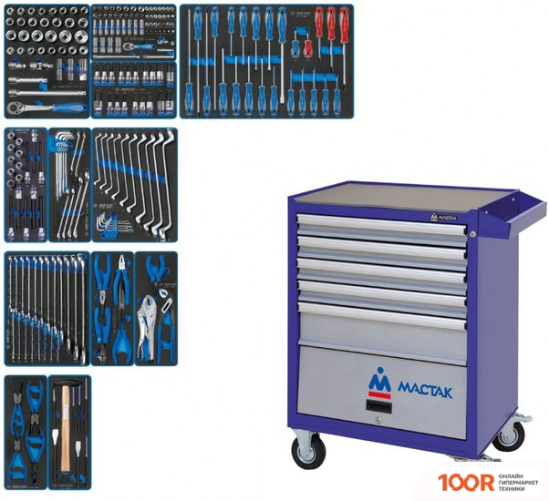 King Tony 934-235AMB (235 ПРЕДМЕТОВ) (179586)