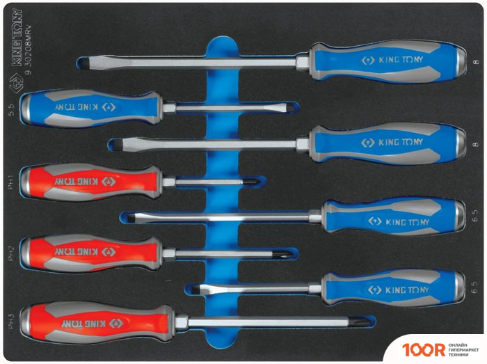 King Tony 9-30208MRV (8 ПРЕДМЕТОВ) (179501)