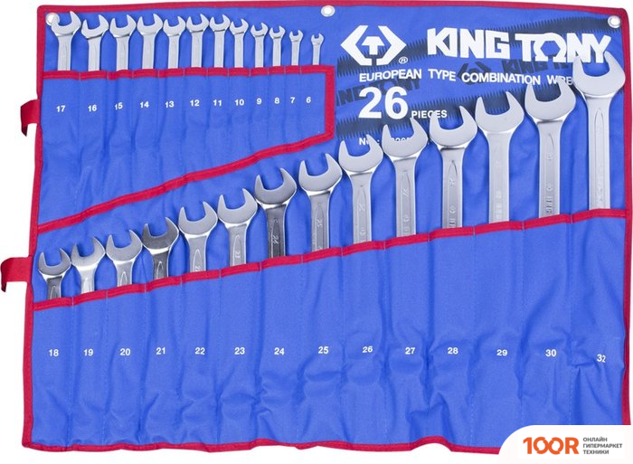 King Tony 1226MRN (26 ПРЕДМЕТОВ) (179305)