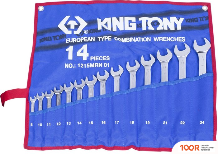 King Tony 1215MRN01 (14 ПРЕДМЕТОВ) (179299)