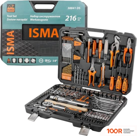 ISMA ISMA-38841DS (216 ПРЕДМЕТОВ) (179255)