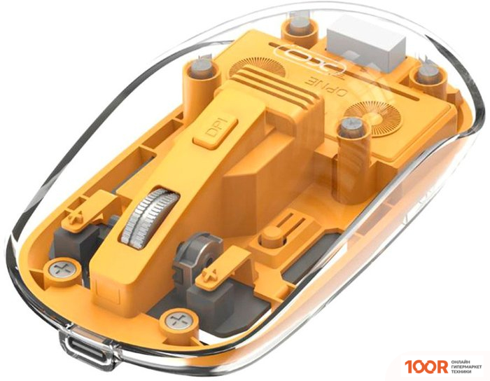 Мышь XO M12 (ЖЕЛТЫЙ) (177650)