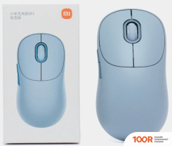 Мышь Xiaomi WIRELESS MOUSE 3 XMWXSB03YM (ГОЛУБОЙ, КИТАЙСКАЯ ВЕРСИЯ) (177629)