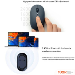 Мышь Xiaomi PORTABLE MOUSE 3 XMBXSB01YM (БЕЖЕВЫЙ, КИТАЙСКАЯ ВЕРСИЯ) (177625)