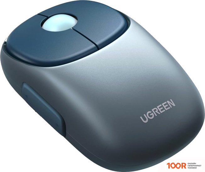 Мышь Ugreen FUN+ MU102 90538 (СЕРЫЙ/ТЕМНО-СИНИЙ) (177531)
