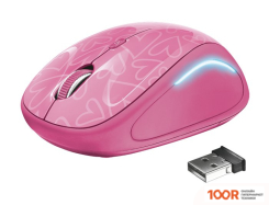 Мышь Trust YVI FX (РОЗОВЫЙ) (177528)