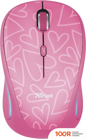 Мышь Trust YVI FX (РОЗОВЫЙ) (177528)