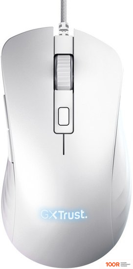Мышь Trust GXT 924W YBAR+ (БЕЛЫЙ) (177505)