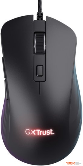 Мышь Trust GXT 924 YBAR+ (ЧЕРНЫЙ) (177504)