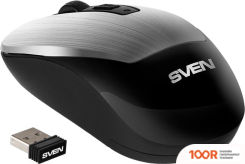 Мышь SVEN RX-380W (СЕРЕБРИСТЫЙ) (177427)