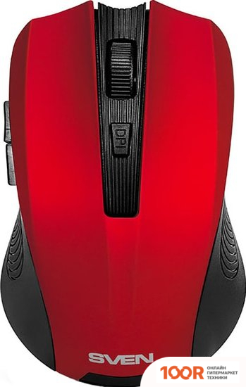 Мышь SVEN RX-350W (КРАСНЫЙ) (177424)