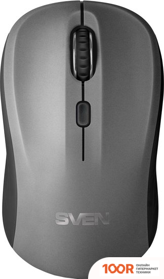 Мышь SVEN RX-230W (СЕРЫЙ) (177421)