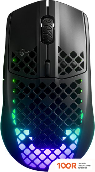 Мышь SteelSeries AEROX 3 WIRELESS 2022 EDITION ONYX (177371)