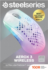 Мышь SteelSeries AEROX 3 WIRELESS 2022 EDITION GHOST (177370)