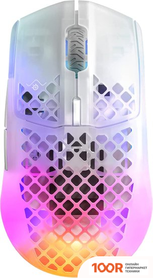 Мышь SteelSeries AEROX 3 WIRELESS 2022 EDITION GHOST (177370)