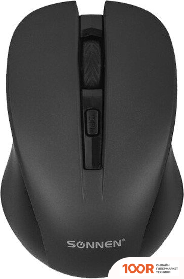 Мышь Sonnen V-18 (ЧЕРНЫЙ) (177302)