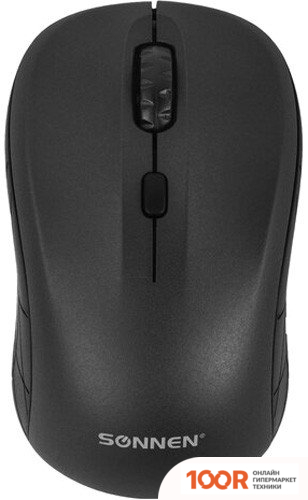 Мышь Sonnen V-111 (ЧЕРНЫЙ) (177299)