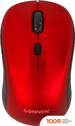 Мышь Sonnen V-111 (КРАСНЫЙ) (177298)