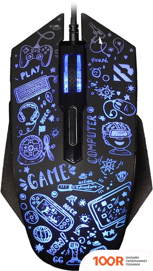 Мышь SmartBuy RUSH X15 (ЧЕРНЫЙ) (177248)