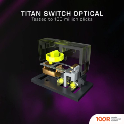 Мышь Roccat BURST PRO AIR (ЧЕРНЫЙ) (177140)