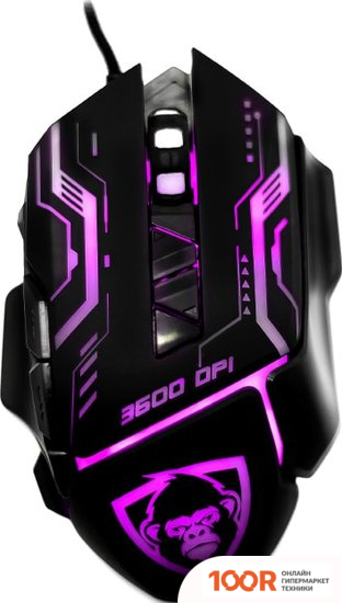 Мышь Ritmix ROM-363 (ЧЕРНАЯ) (177132)