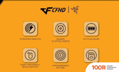 Мышь Razer BASILISK X HYPERSPEED CFHD EDITION (177017)